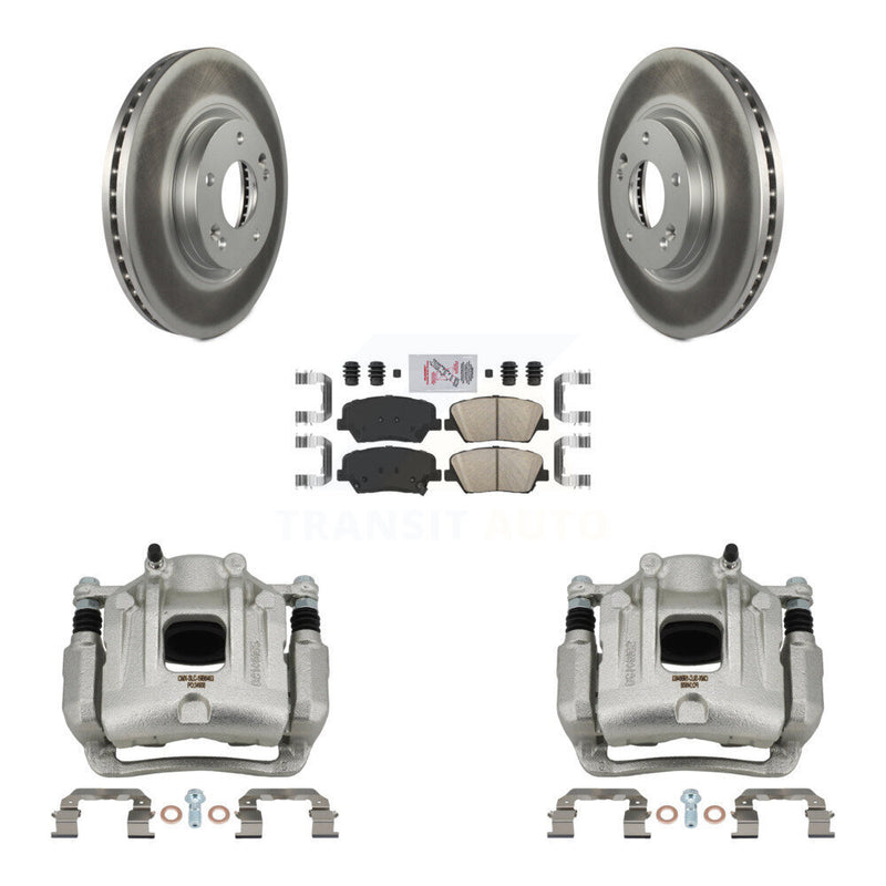 Transit Auto KCG-100438N Disc Brake Kit for 2010-2013 Kia Sorento, Hyundai Santa Fe - Front product image