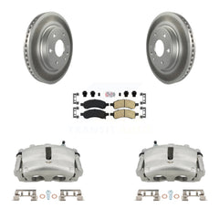 Transit Auto KCG-100440N Disc Brake Kit for 2007-2017 GMC Acadia Limited, Chevrolet Traverse, Buick Enclave & more - Front product image