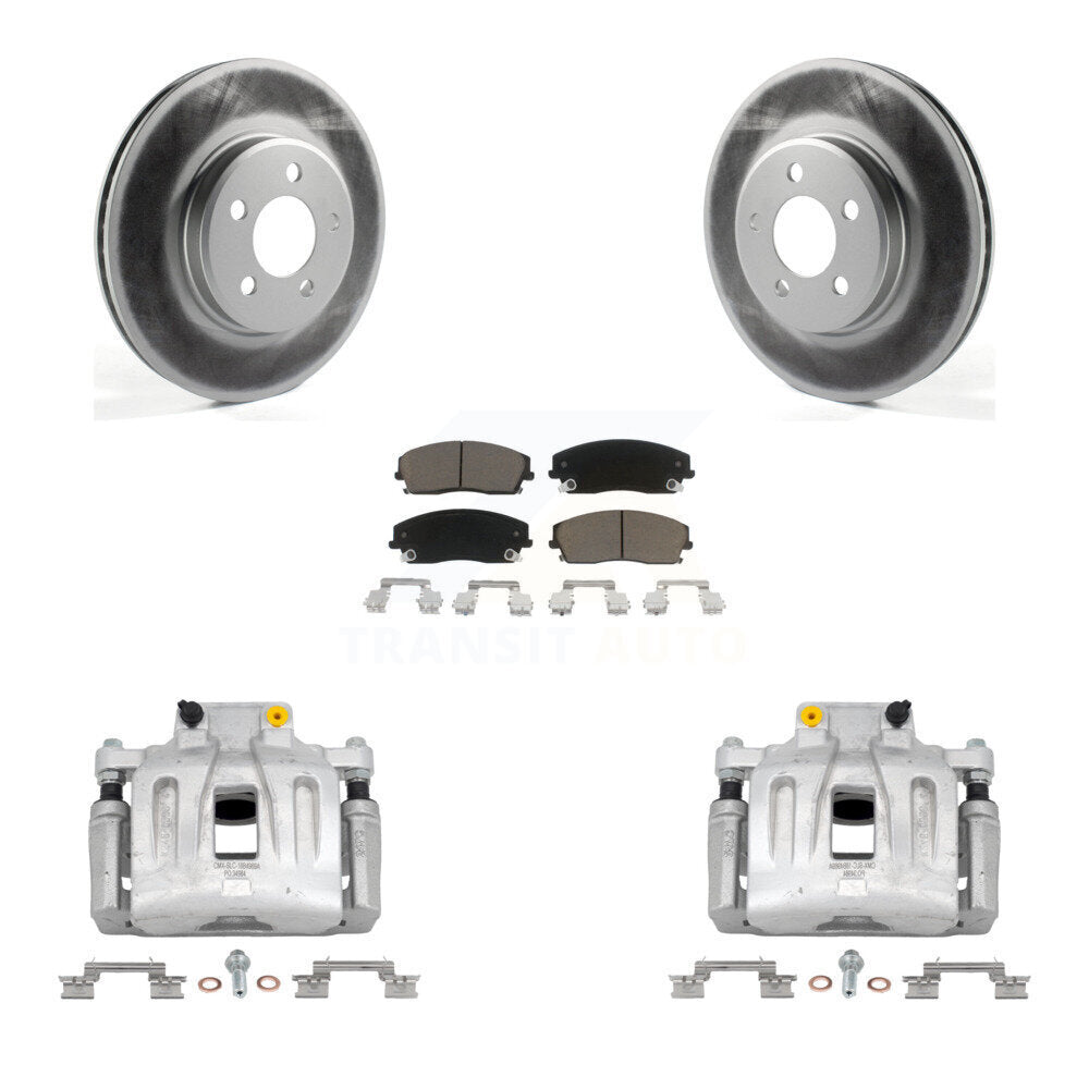 Transit Auto KCG-100442C Disc Brake Kit for 2012-2021 Chrysler 300, Dodge Charger, Dodge Challenger - Front product image