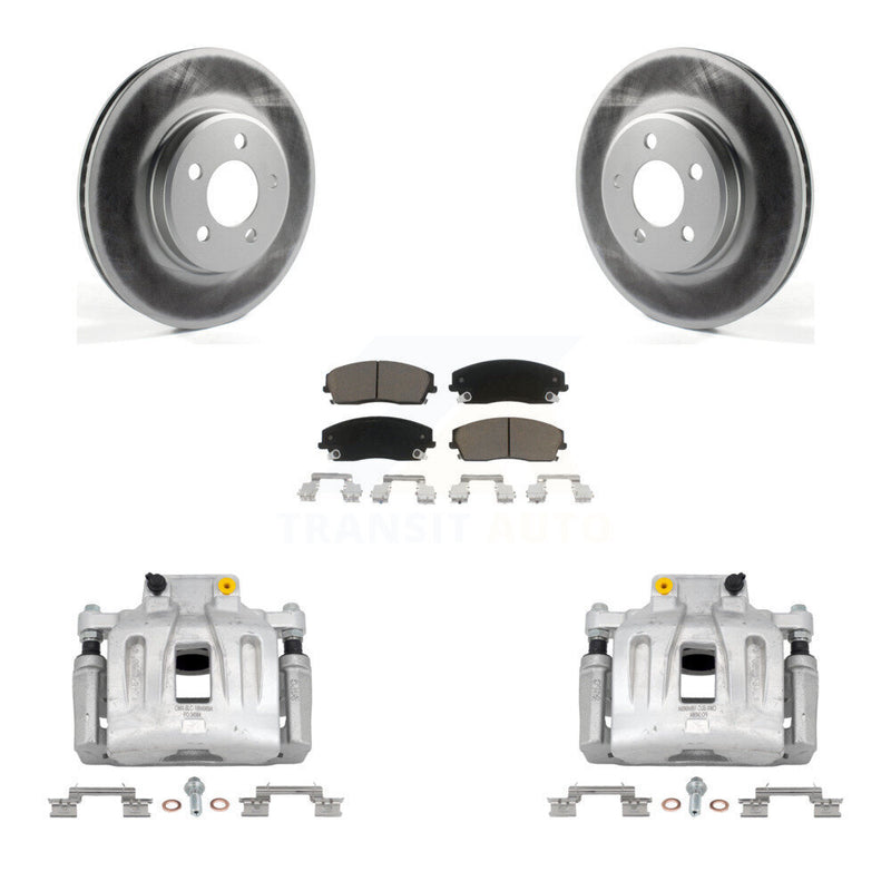 Transit Auto KCG-100442C Disc Brake Kit for 2012-2021 Chrysler 300, Dodge Charger, Dodge Challenger - Front product image