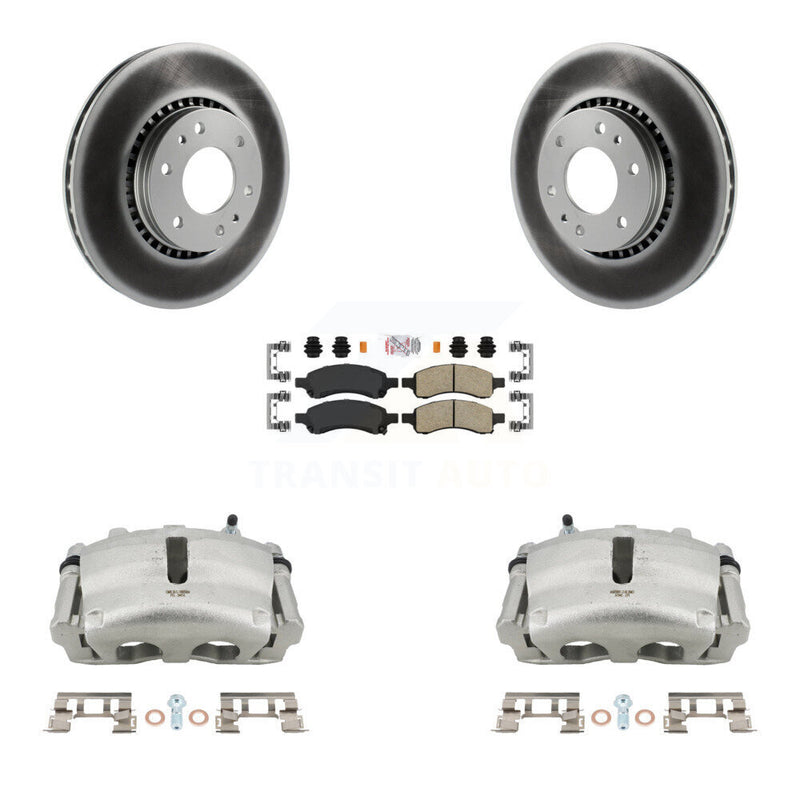 Transit Auto KCG-100442N Disc Brake Kit for 2006-2009 GMC Envoy, Saab 9-7x, Buick Rainier & more - Front product image