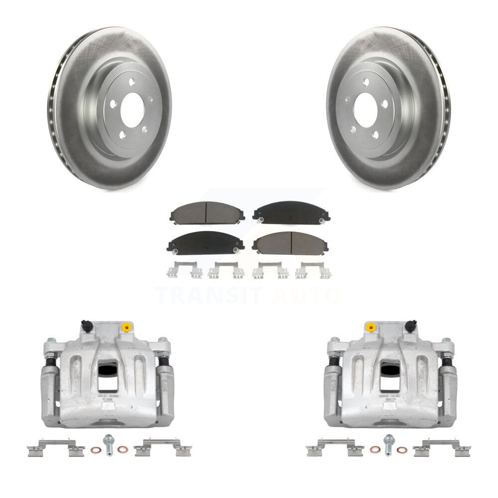 Transit Auto KCG-100443C Disc Brake Kit for 2012-2021 Chrysler 300, Dodge Challenger, Dodge Charger - Front product image