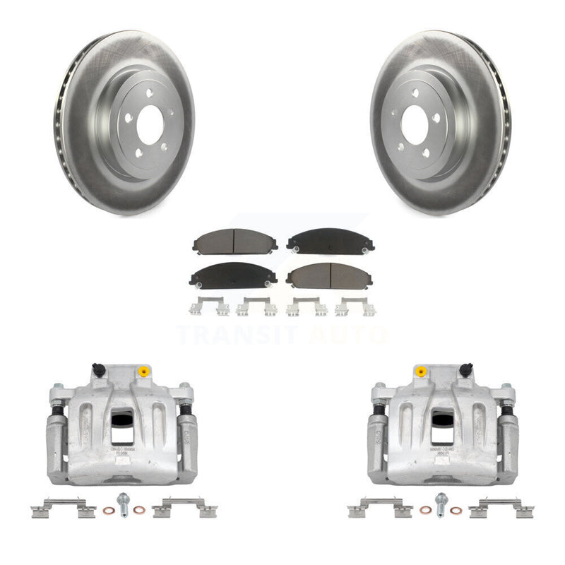 Transit Auto KCG-100443C Disc Brake Kit for 2012-2021 Chrysler 300, Dodge Challenger, Dodge Charger - Front product image