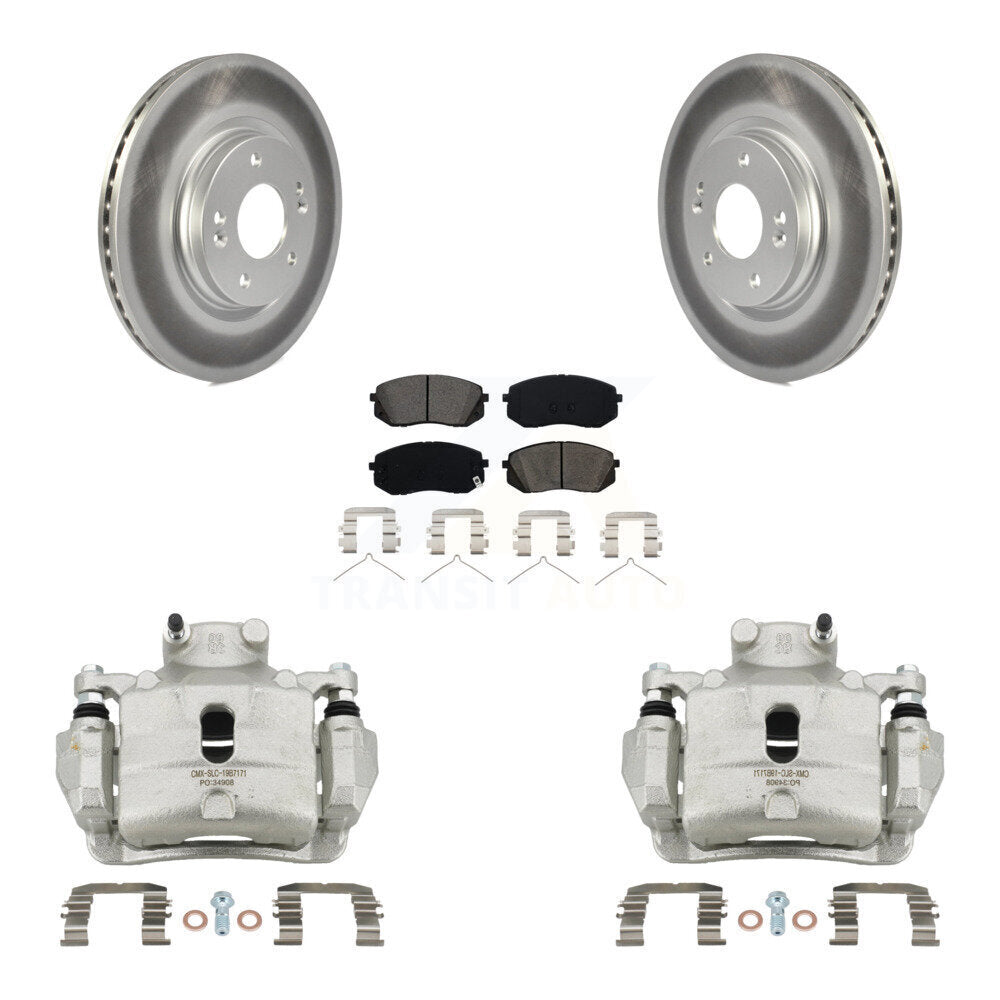 Transit Auto KCG-100443S Disc Brake Kit for 2015 Hyundai Sonata - Front product image