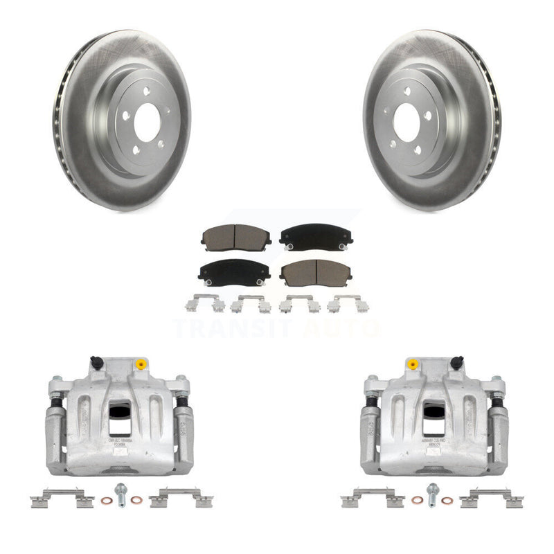 Transit Auto KCG-100444C Disc Brake Kit for 2015-2016 Dodge Charger - Front product image