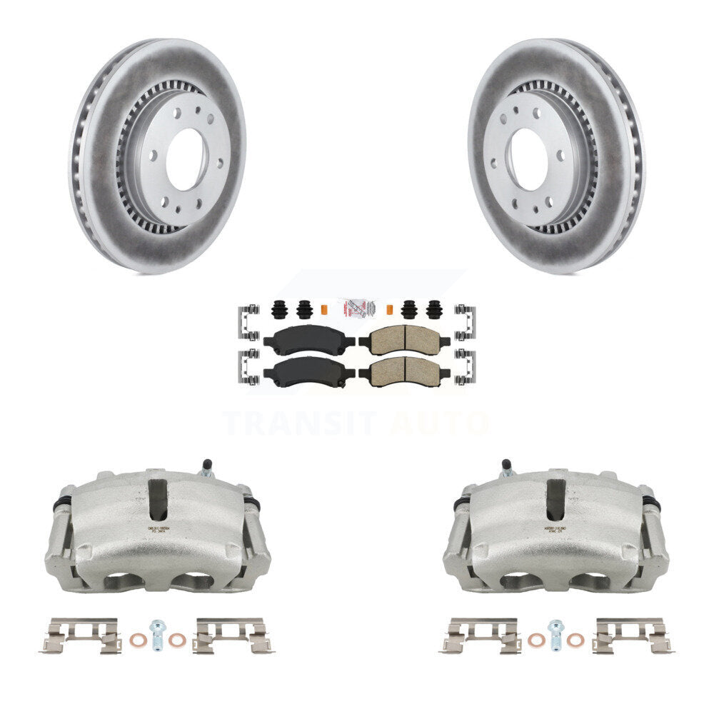 Transit Auto KCG-100444N Disc Brake Kit for 2006-2009 GMC Envoy, Isuzu Ascender, Buick Rainier & more - Front product image