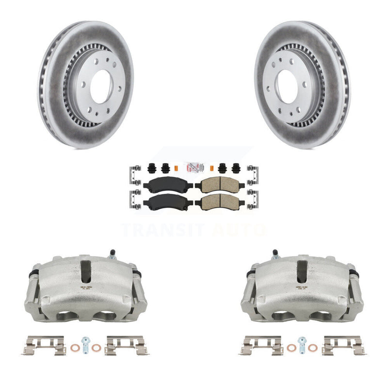 Transit Auto KCG-100444N Disc Brake Kit for 2006-2009 GMC Envoy, Isuzu Ascender, Buick Rainier & more - Front product image