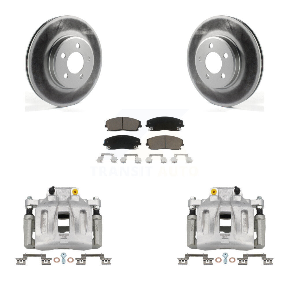 Transit Auto KCG-100445C Disc Brake Kit for 2005-2011 Chrysler 300, Dodge Challenger, Dodge Charger & more - Front product image