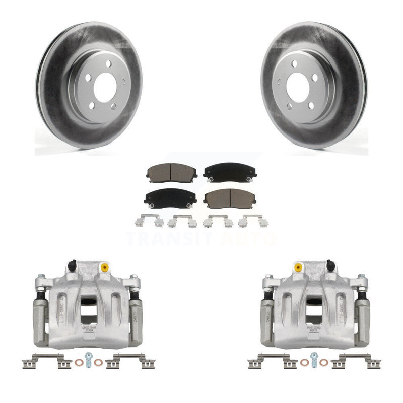 Transit Auto KCG-100445C Disc Brake Kit for 2005-2011 Chrysler 300, Dodge Challenger, Dodge Charger & more - Front product image
