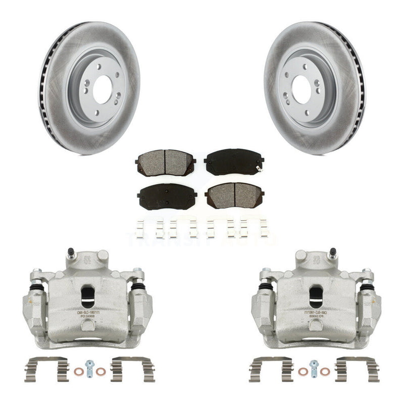 Transit Auto KCG-100445S Disc Brake Kit for 2015 Hyundai Sonata - Front product image