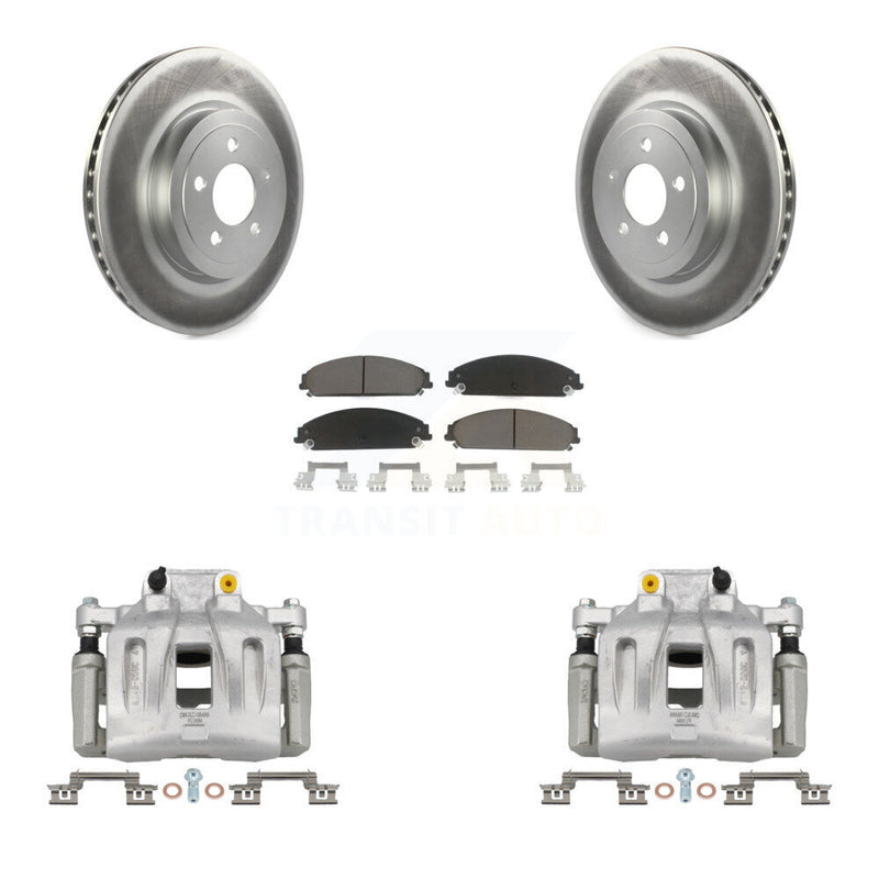 Transit Auto KCG-100446C Disc Brake Kit for 2005-2011 Dodge Charger, Chrysler 300, Dodge Magnum - Front product image