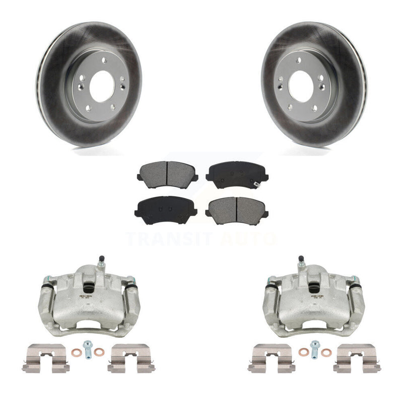 Transit Auto KCG-100446S Disc Brake Kit for 2016-2018 Hyundai Elantra GT, Kia Forte, Kia Forte Koup & more - Front product image