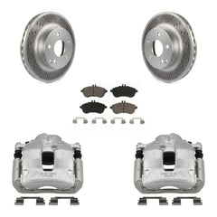 Transit Auto KCG-100447C Disc Brake Kit for 2012-2015 Mercedes-Benz C250 - Front product image