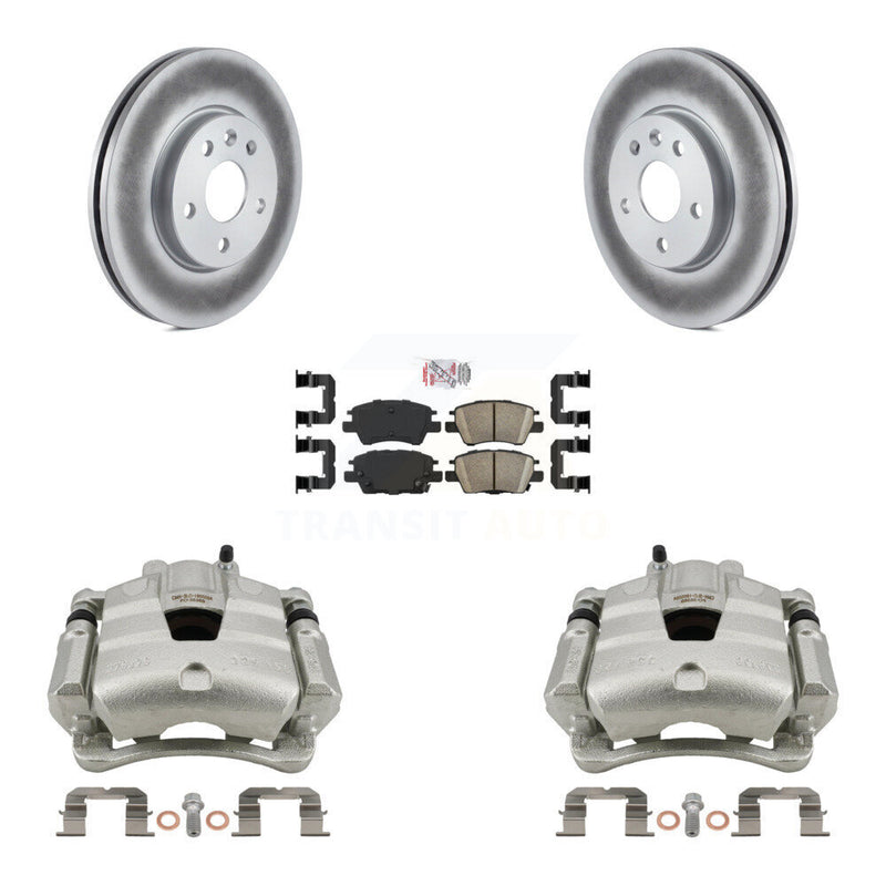 Transit Auto KCG-100447N Disc Brake Kit for 2016-2020 Chevrolet Bolt EV, Chevrolet Cruze, Chevrolet Volt - Front product image