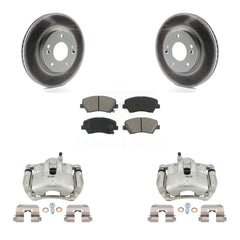 Transit Auto KCG-100447S Disc Brake Kit for 2013-2016 Hyundai Elantra GT, Kia Forte, Kia Forte5 & more - Front product image