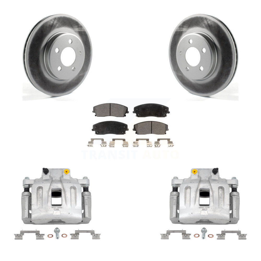 Transit Auto KCG-100447T Disc Brake Kit for 2012-2021 Chrysler 300, Dodge Charger, Dodge Challenger - Front product image