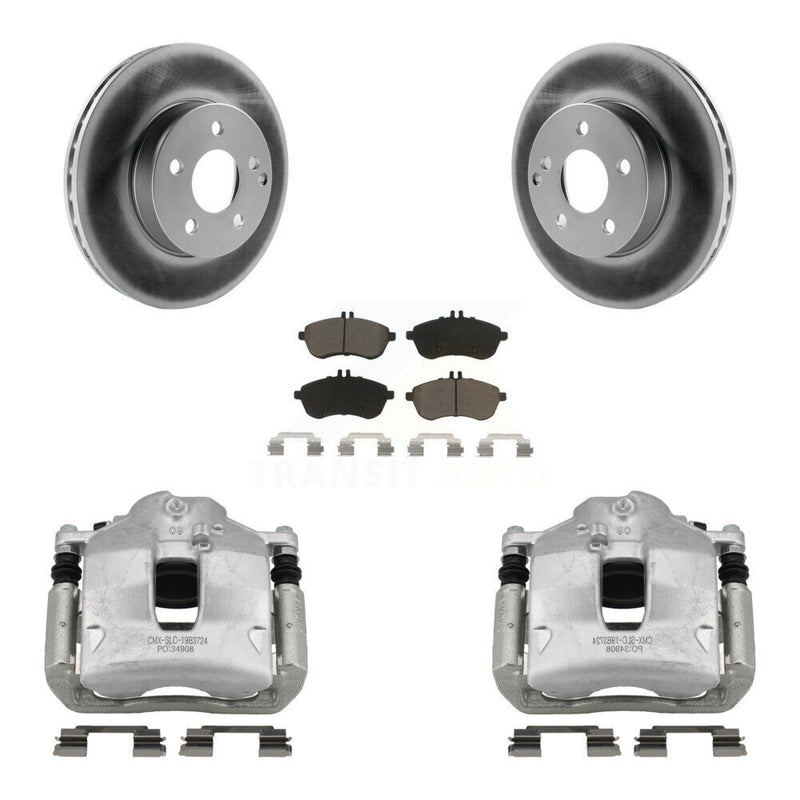 Transit Auto KCG-100448C Disc Brake Kit for 2012-2015 Mercedes-Benz C250 - Front product image