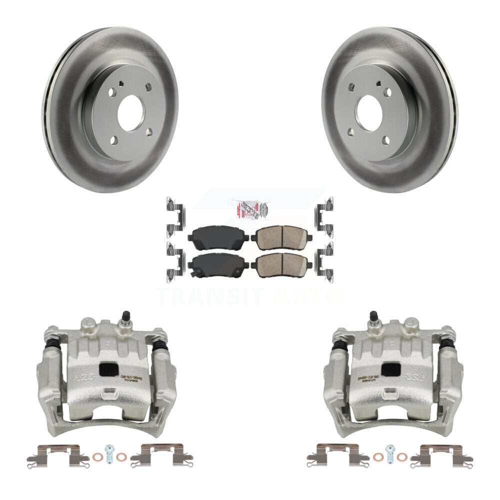 Transit Auto KCG-100448N Disc Brake Kit for 2011-2014 Mazda 2 - Front product image
