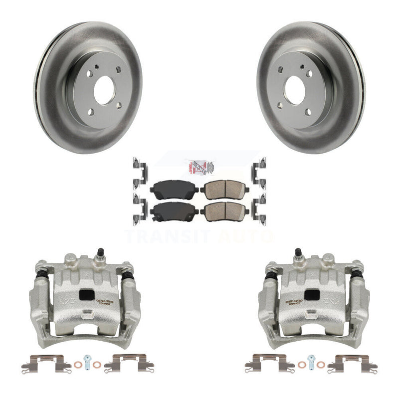 Transit Auto KCG-100448N Disc Brake Kit for 2011-2014 Mazda 2 - Front product image