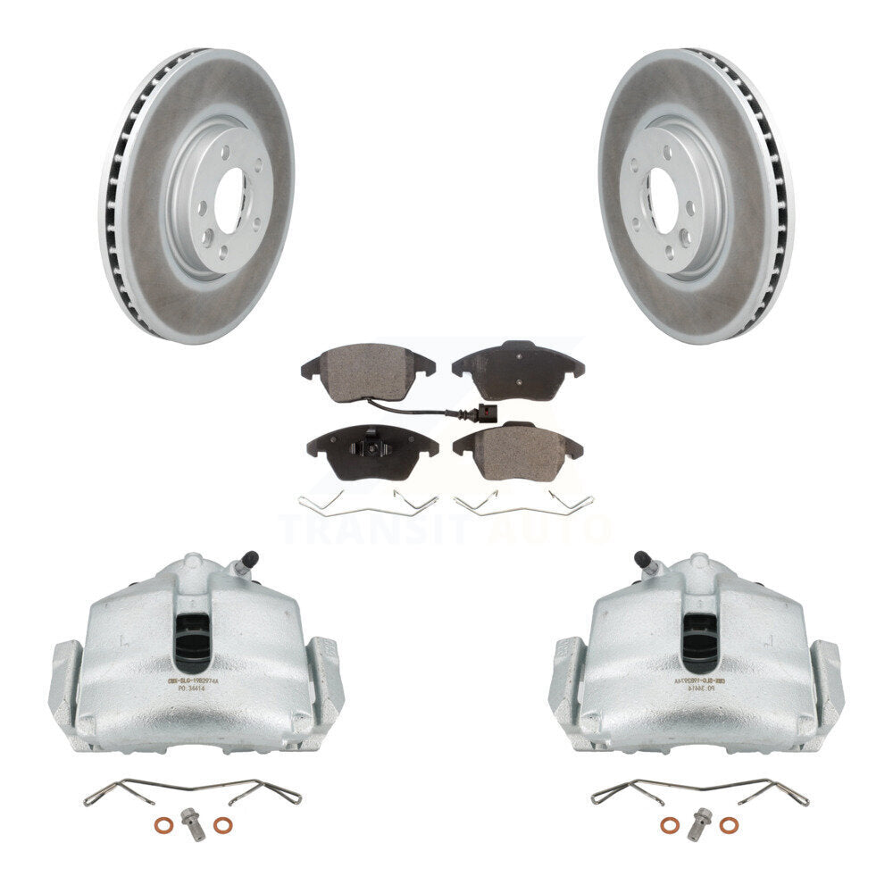Transit Auto KCG-100448P Disc Brake Kit for 2009-2012 Volkswagen CC - Front product image
