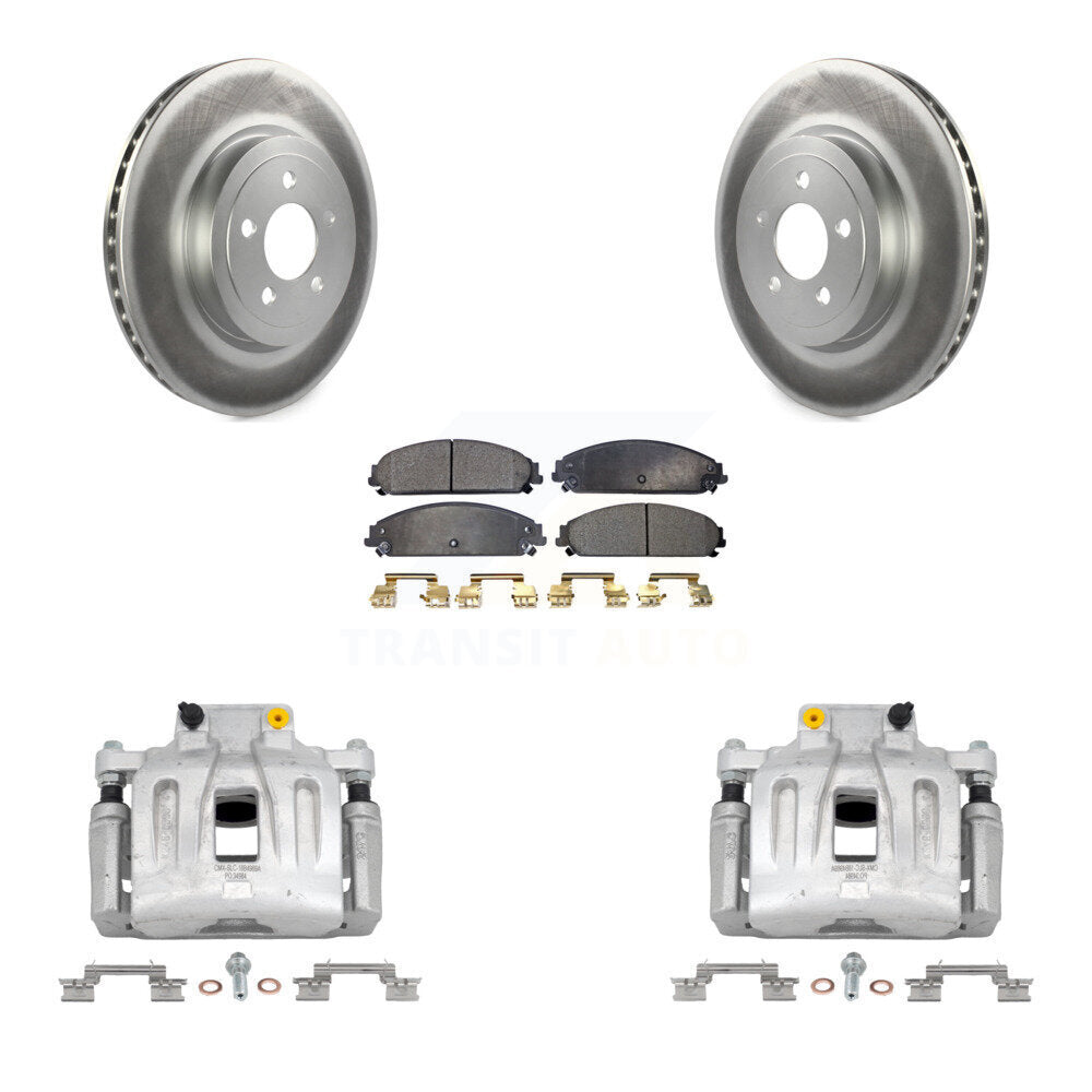 Transit Auto KCG-100448T Disc Brake Kit for 2012-2021 Chrysler 300, Dodge Challenger, Dodge Charger - Front product image