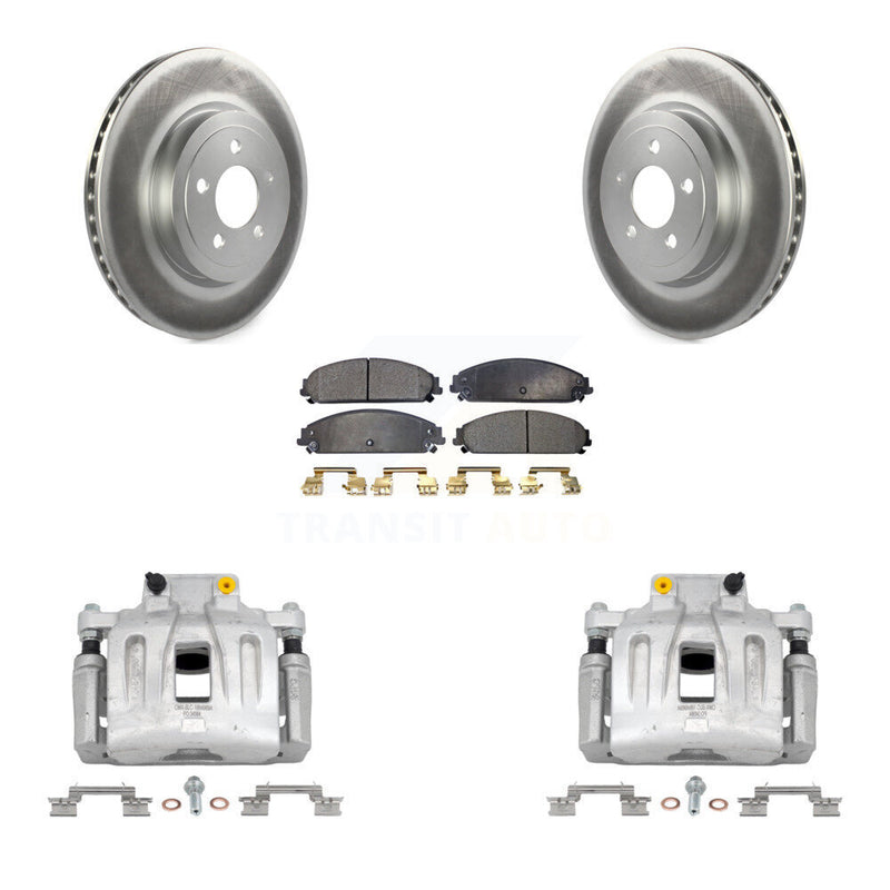 Transit Auto KCG-100448T Disc Brake Kit for 2012-2021 Chrysler 300, Dodge Challenger, Dodge Charger - Front product image