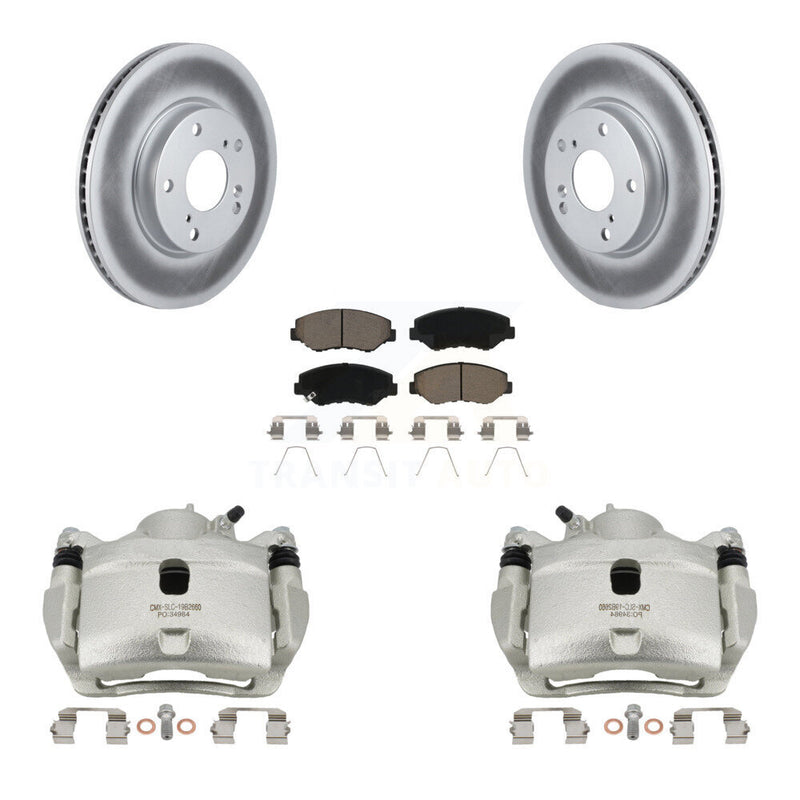 Transit Auto KCG-100449C Disc Brake Kit for 2016-2021 Honda Civic - Front product image