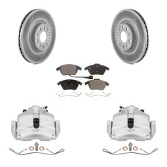 Transit Auto KCG-100449P Disc Brake Kit for 2006-2019 Volkswagen Beetle, Volkswagen Jetta, Audi A3 & more - Front product image