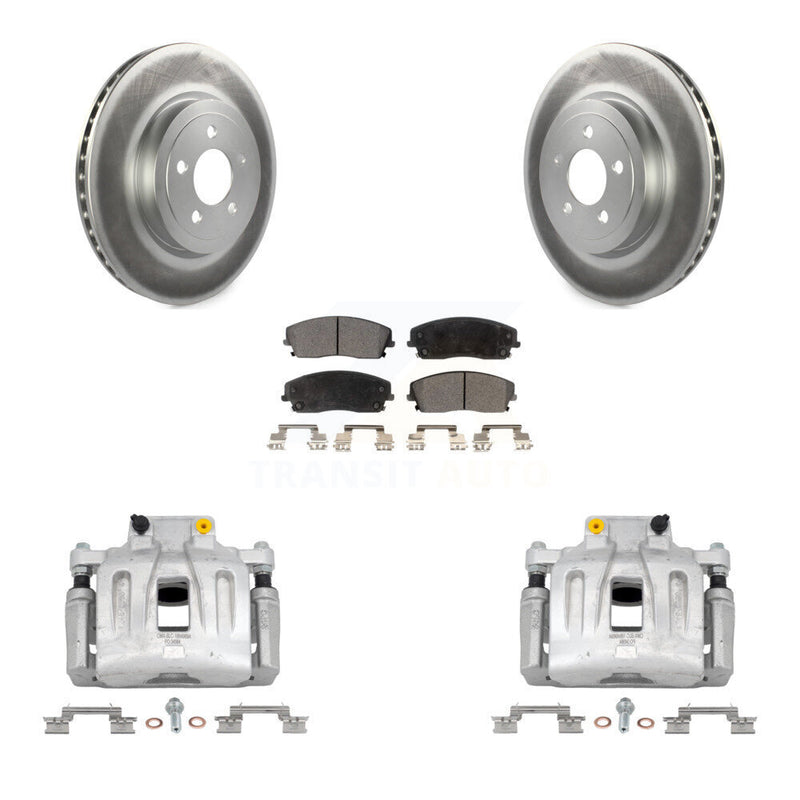 Transit Auto KCG-100449T Disc Brake Kit for 2015-2016 Dodge Charger - Front product image