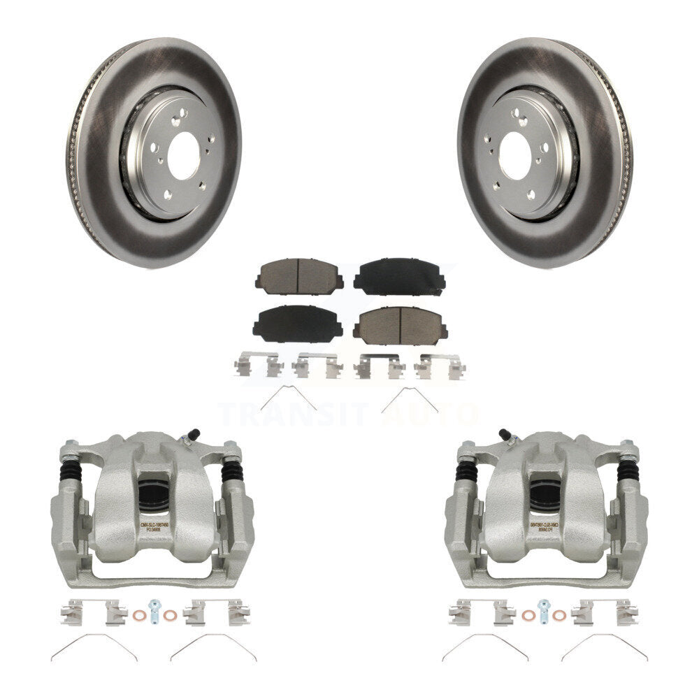 Transit Auto KCG-100450C Disc Brake Kit for 2016-2022 Acura ILX, Honda Accord - Front product image