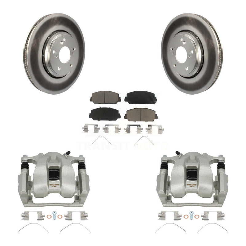 Transit Auto KCG-100450C Disc Brake Kit for 2016-2022 Acura ILX, Honda Accord - Front product image