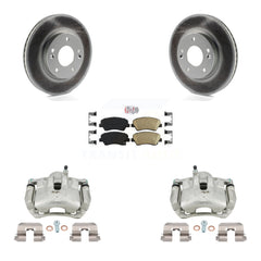 Transit Auto KCG-100450N Disc Brake Kit for 2013-2016 Hyundai Elantra GT, Kia Forte, Kia Forte5 & more - Front product image