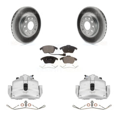Transit Auto KCG-100450P Disc Brake Kit for 2006-2019 Volkswagen Beetle, Volkswagen Jetta, Volkswagen Golf & more - Front product image