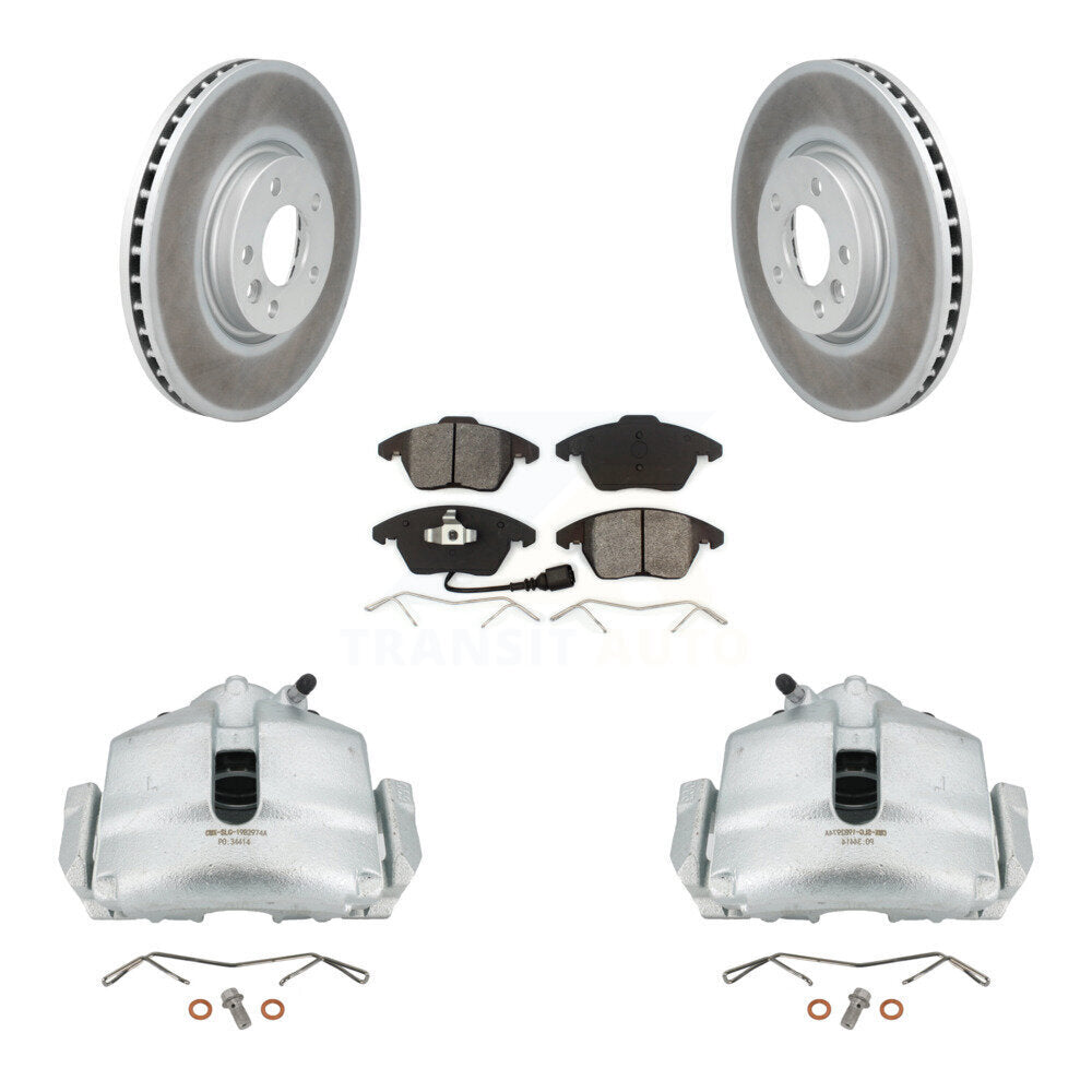 Transit Auto KCG-100450S Disc Brake Kit for 2009-2012 Volkswagen CC - Front product image