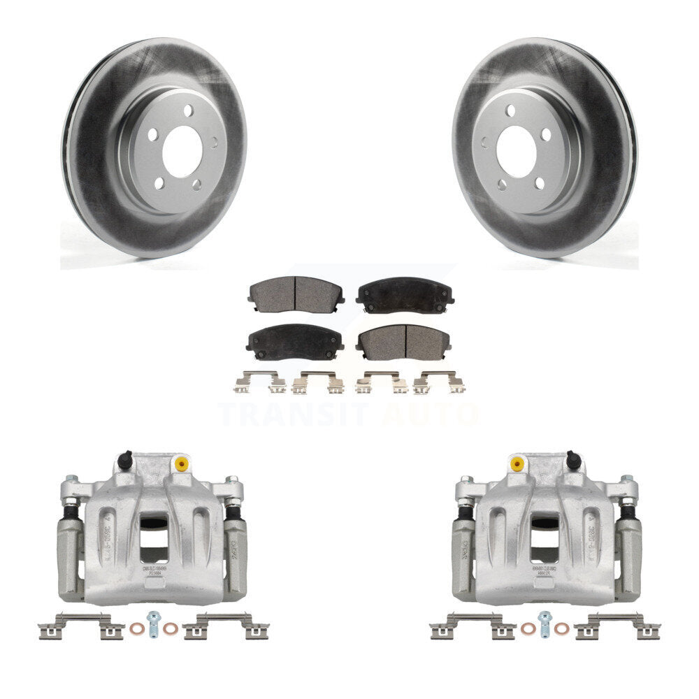 Transit Auto KCG-100450T Disc Brake Kit for 2005-2011 Chrysler 300, Dodge Challenger, Dodge Charger & more - Front product image
