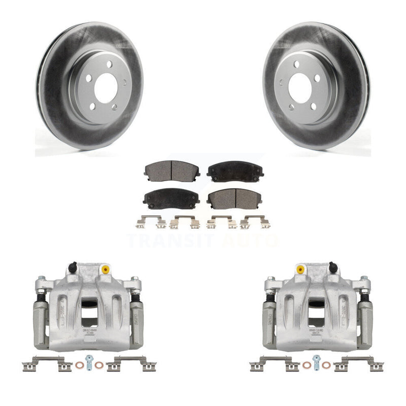 Transit Auto KCG-100450T Disc Brake Kit for 2005-2011 Chrysler 300, Dodge Challenger, Dodge Charger & more - Front product image