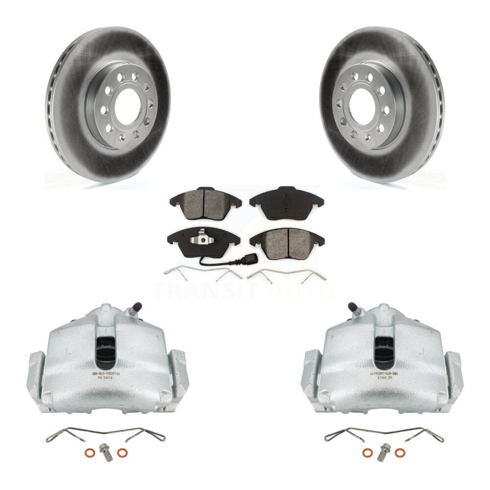 Transit Auto KCG-100451S Disc Brake Kit for 2006-2016 Volkswagen Jetta, Volkswagen Beetle, Volkswagen Golf & more - Front product image