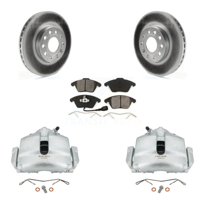Transit Auto KCG-100451S Disc Brake Kit for 2006-2016 Volkswagen Jetta, Volkswagen Beetle, Volkswagen Golf & more - Front product image