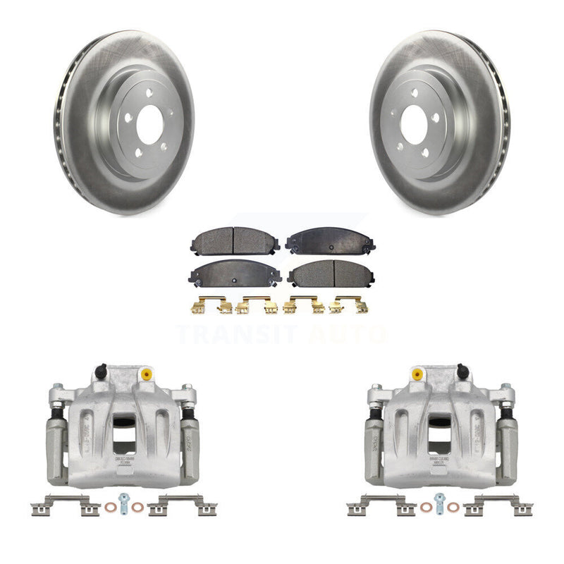 Transit Auto KCG-100451T Disc Brake Kit for 2005-2011 Dodge Charger, Chrysler 300, Dodge Magnum - Front product image