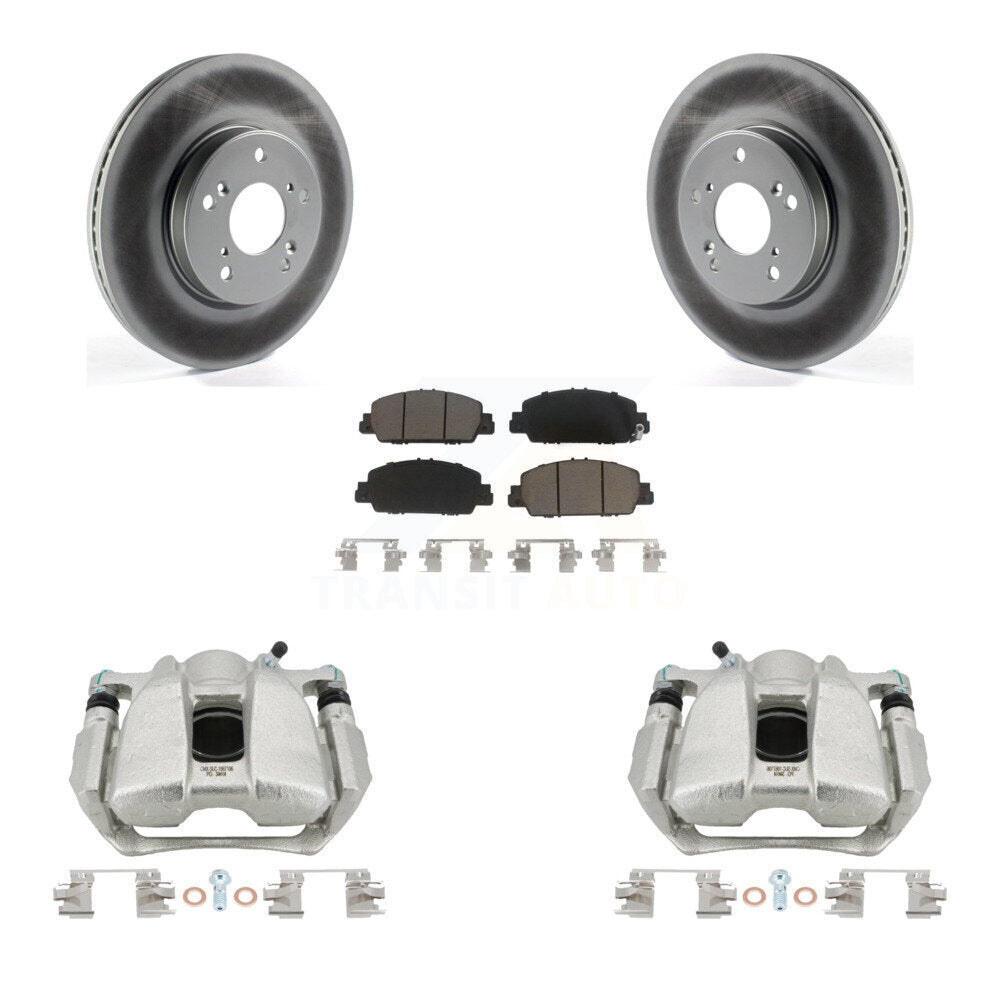 Transit Auto KCG-100452C Disc Brake Kit for 2013-2022 Honda Accord, Honda HR-V - Front product image