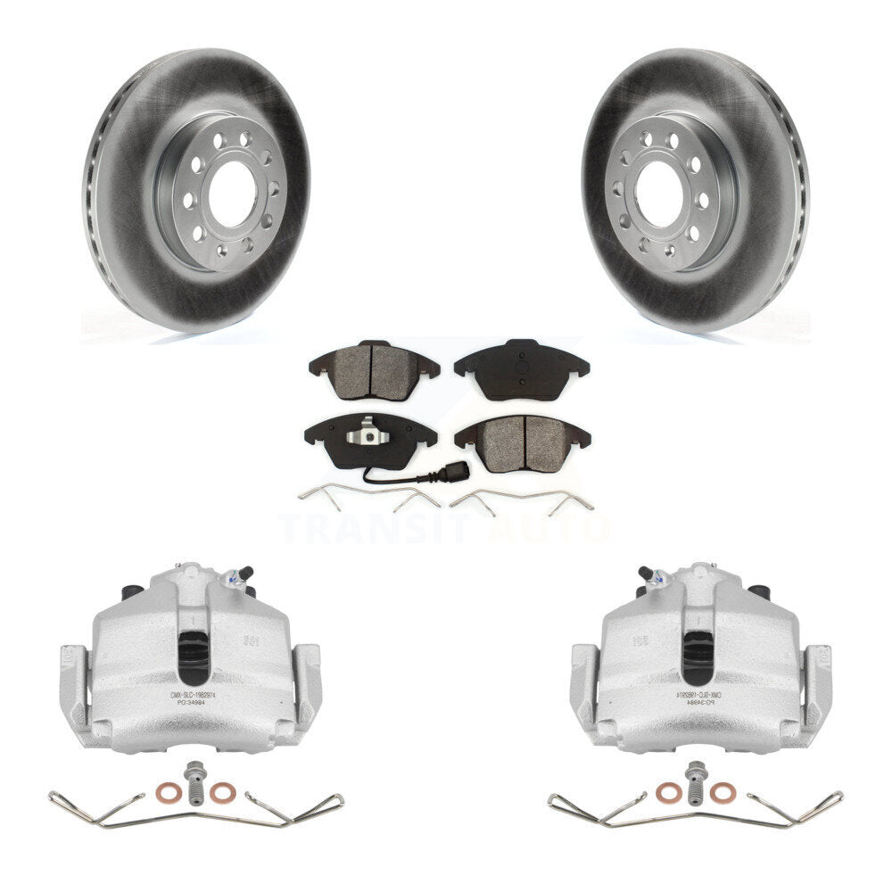 Transit Auto KCG-100452S Disc Brake Kit for 2006-2019 Volkswagen Beetle, Volkswagen Jetta, Volkswagen Golf & more - Front product image