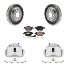 Transit Auto KCG-100452S Disc Brake Kit for 2006-2019 Volkswagen Beetle, Volkswagen Jetta, Volkswagen Golf & more - Front product image