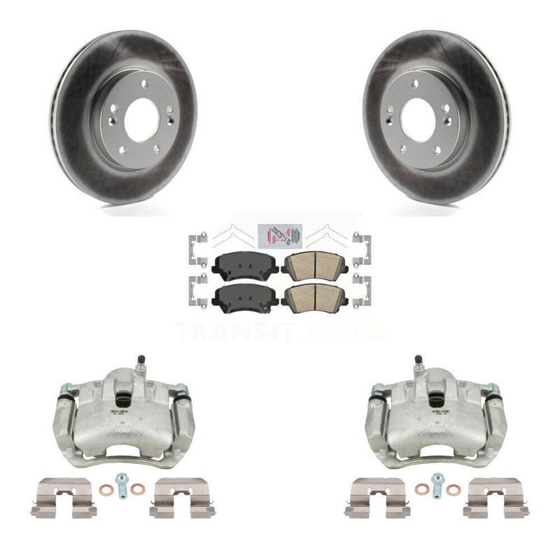 Transit Auto KCG-100454N Disc Brake Kit for 2016-2018 Hyundai Elantra GT, Kia Forte, Kia Forte Koup & more - Front product image