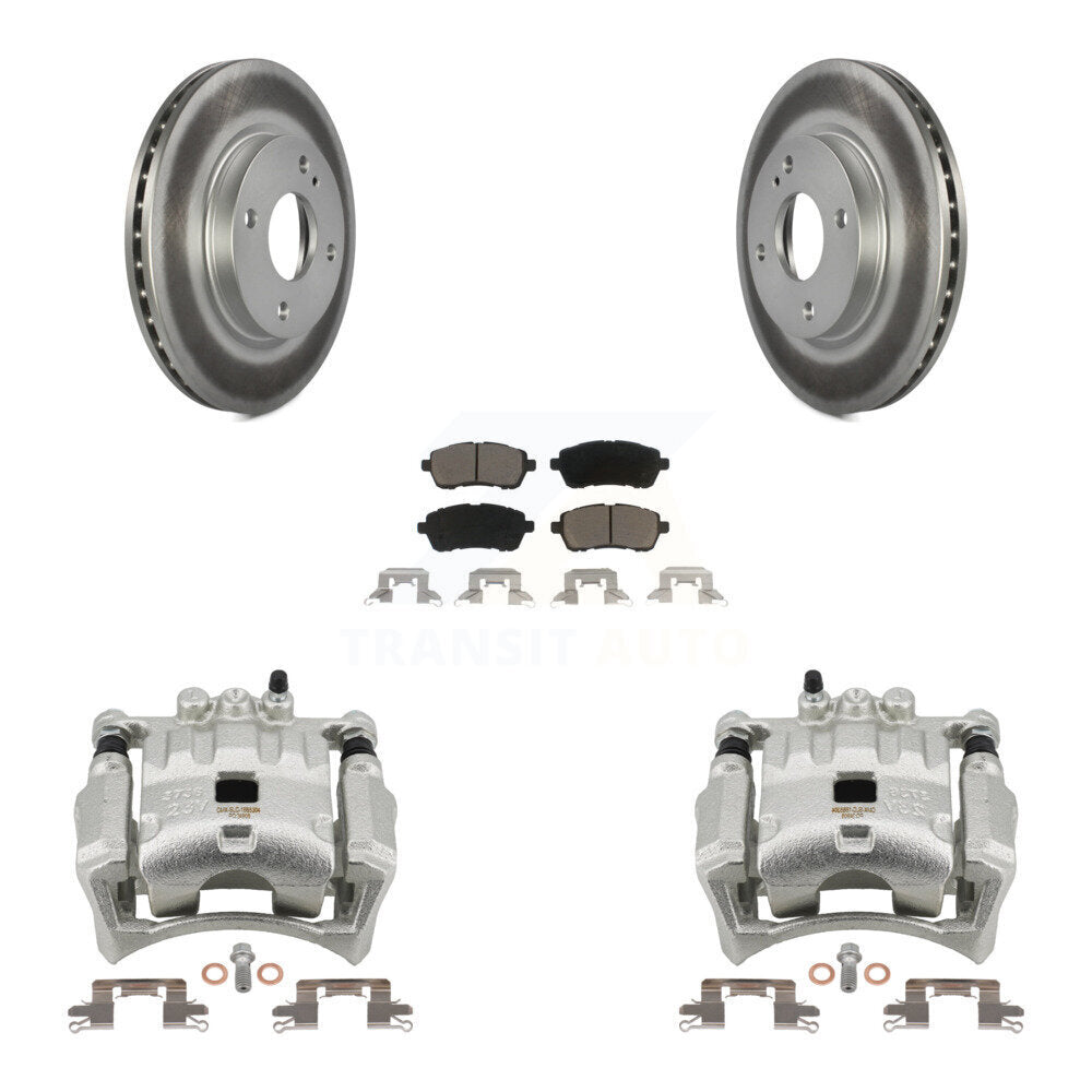 Transit Auto KCG-100455C Disc Brake Kit for 2011-2019 Ford Fiesta - Front product image