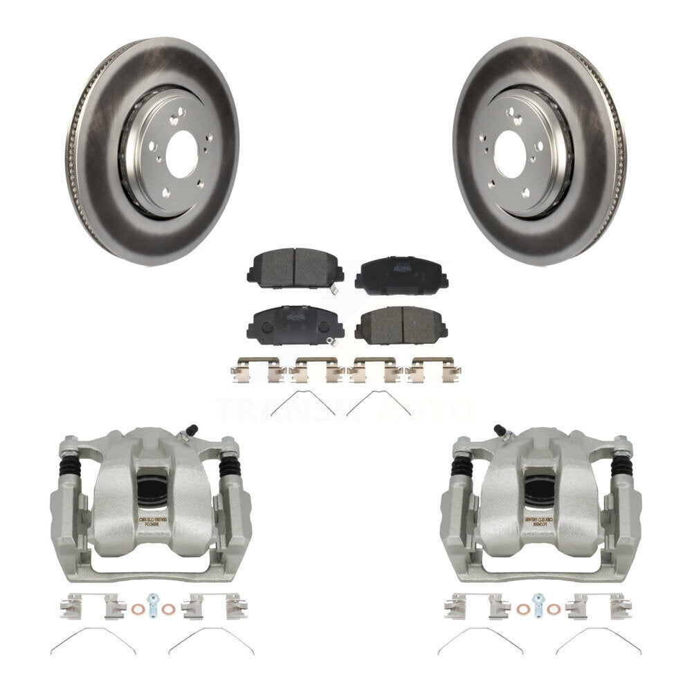 Transit Auto KCG-100455T Disc Brake Kit for 2016-2022 Acura ILX, Honda Accord - Front product image