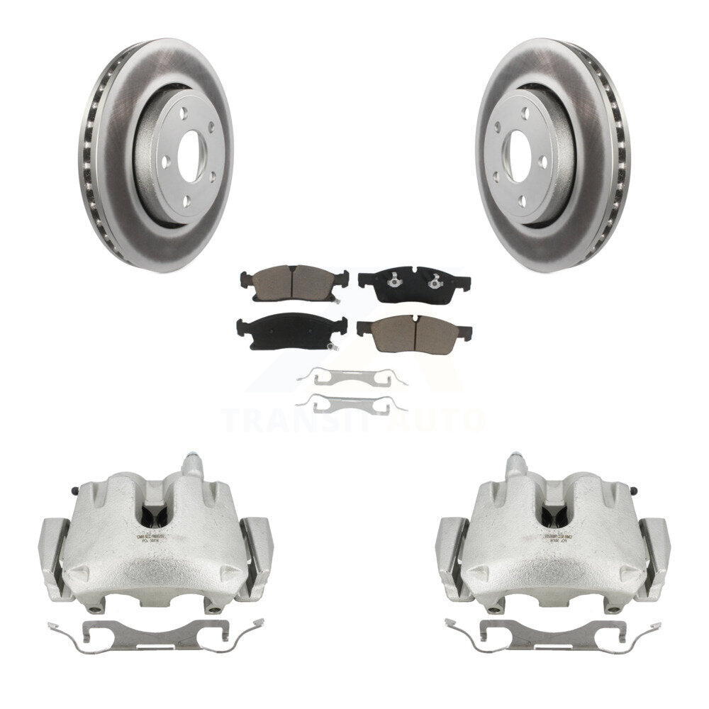 Transit Auto KCG-100456C Disc Brake Kit for 2011-2023 Dodge Durango, Jeep Grand Cherokee - Front product image