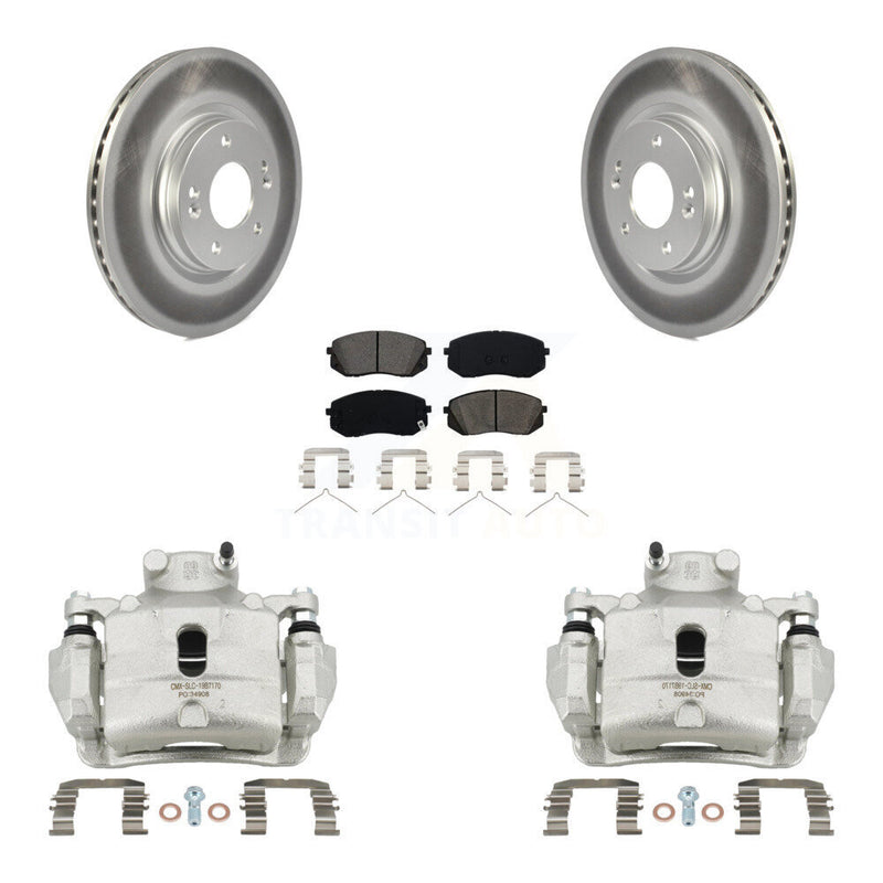 Transit Auto KCG-100456S Disc Brake Kit for 2016-2019 Hyundai Sonata, Kia Optima - Front product image