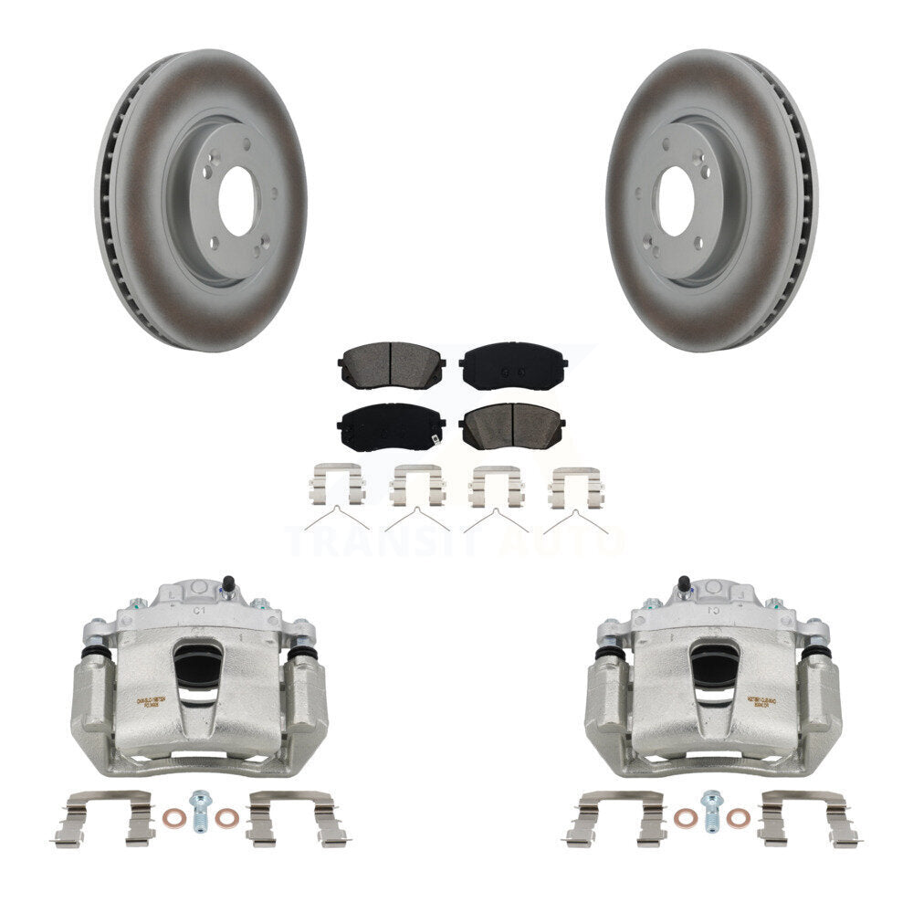 Transit Auto KCG-100457S Disc Brake Kit for 2016 Hyundai Sonata - Front product image