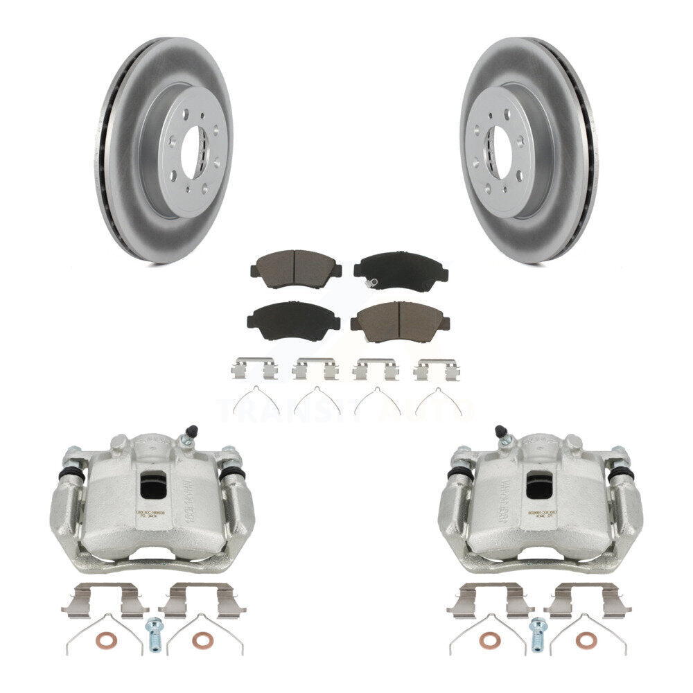 Transit Auto KCG-100458C Disc Brake Kit for 2015-2020 Honda Fit - Front product image
