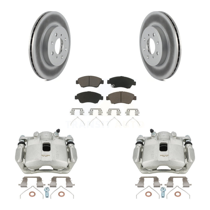 Transit Auto KCG-100458C Disc Brake Kit for 2015-2020 Honda Fit - Front product image